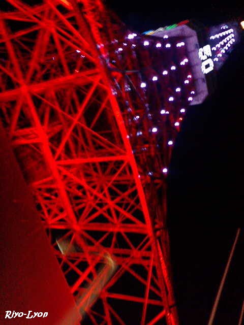 東京タワー!　Xmas、そして建立（?!）50周年バージョンのライトアップです。